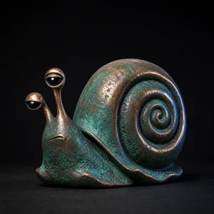 SNAG, a creature made of verdigris copper